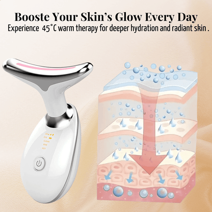 GLOWING'S GLOW 7-in-1 LED Facial Massager - Visualise and Express Your Inner Radiance