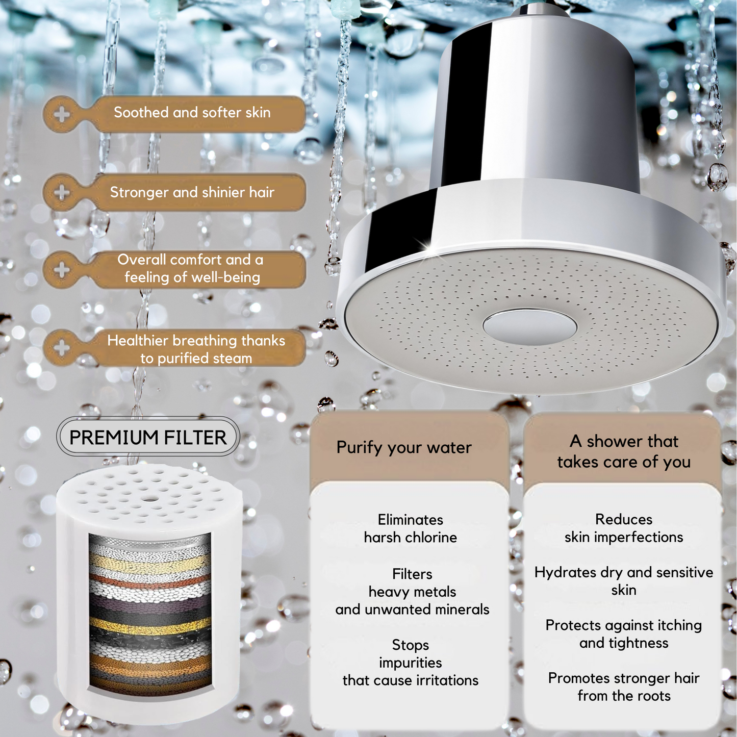 Glowing's Glow Shower - Soft skin and strong hair